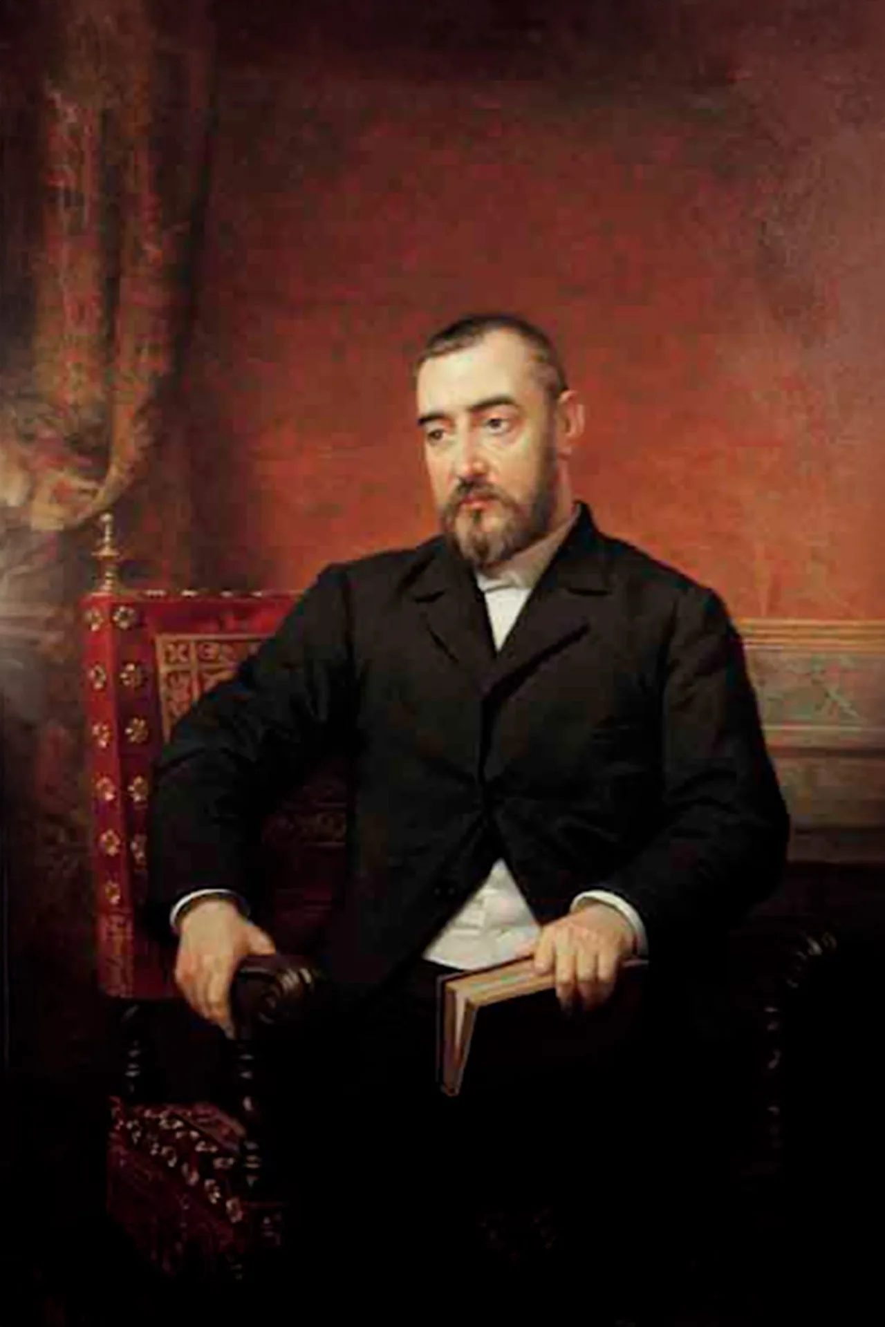 Luis Simarro Lacabra Luis Simarro Lacabra en un retrato al oleo.