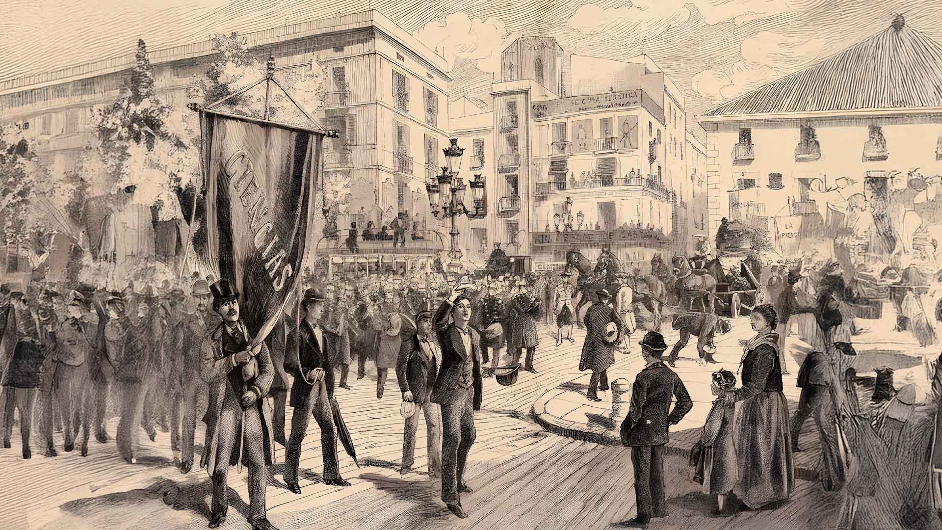 El cuarto estado ocupa la calle. El templo, en silencio, observa.
